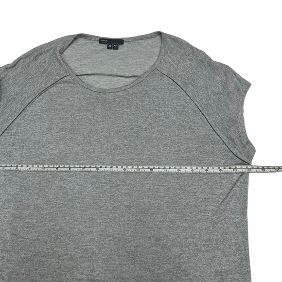 Vince Grey Short Raglan Sleeve T-shirt Top size XS - Picture 9 of 11